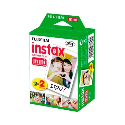 Пленка для моментальных снимков FUJIFILM INSTAX MINI EU2 ГЛЯНЕЦ (10X2)